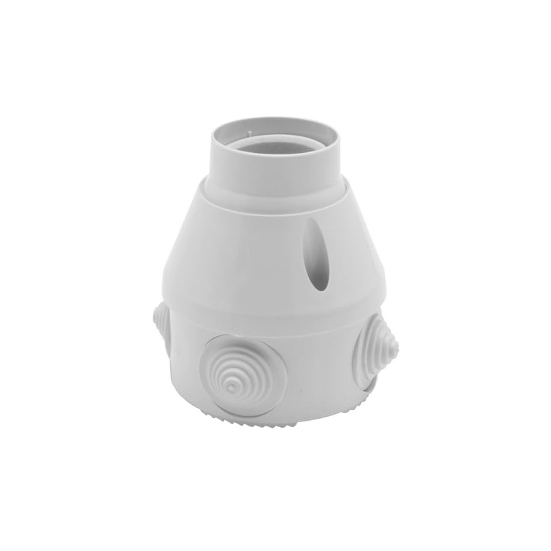 Waterproof E27 Lamp Holder with Base, Ideal for Outdoor Lighting