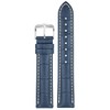 Hirsch Modena Leather Watch Strap - Blue - L -