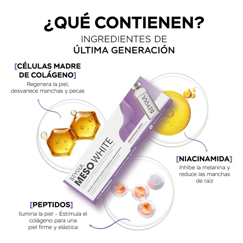 Seyoul Mesowhite Crema Facial Cuidado Luminosidad Todo Tipo Piel Día