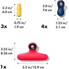 OXO Good Grips Collection - Juego de 8 clips para