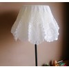 Hetao 100% Cotton Handmade Crochet Round Tablecloth Doilies Lace Table