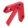 45/90 Degree Center Finder Scriber Aluminum Alloy Line Gauge Woodworking