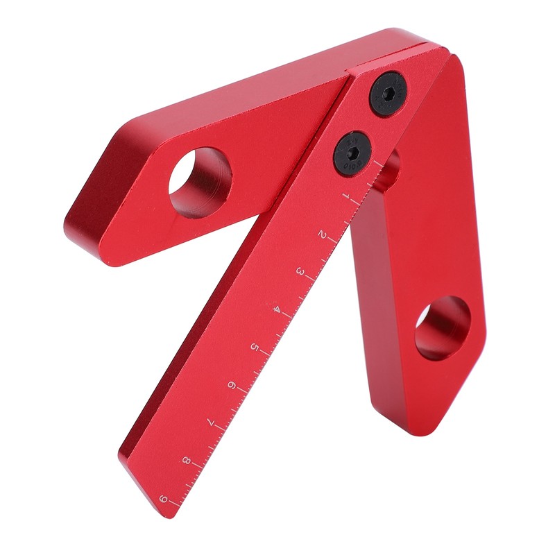 45/90 Degree Center Finder Scriber Aluminum Alloy Line Gauge Woodworking