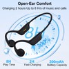 KOPIDOE Bone Conduction Swimming Headphones, IPX8 Waterproof MP3 Player with