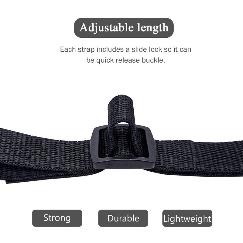 Medsuo Adjustable Backpack Chest Strap Replacement Backpack Waist Strap Sternum
