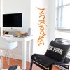 Vinyl Wall Art Decal - Brooklyn - 17" x 55"