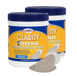 The Pond Guy Clarity Defense Water Garden Flocculant, Clear Cloudy Water, Stimulate Beneficial Microbe Growth, Fish, Plant & Animal Safe, 3 lbs