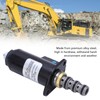 Rotary Solenoid Valve Alloy Steel Excavator Solenoid Valve Replacement 121‑1490