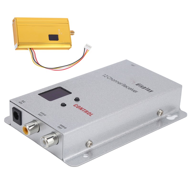 1.2G 1.5W Wireless Transmitter Receiver Video Audio Synchronous Transmission High