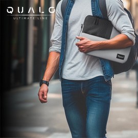 QUALO Hülle, Laptop Hülle, Tablet 13.3 Zoll, Leicht, Für Reißverschluss, Wasserdicht, QPL-13-07