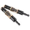 2PCS 5mm 1/4" Hex Shank Center Drill Bit Set Hinge