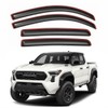 EZ Motoring In Channel Window Sun Rain Visor Wind Guard