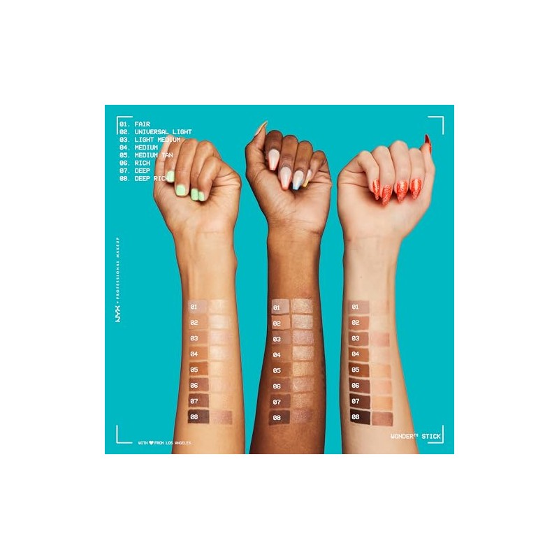 NYX Professional Makeup, Wonder Stick Contour, Contour, Fair