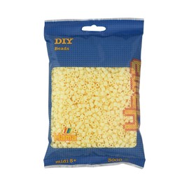 Hama Round Plastic Beads, 3000 Pieces Craft Beads