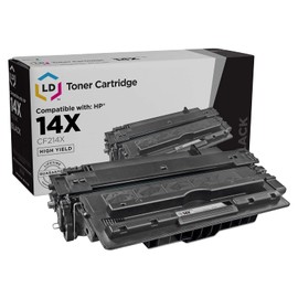 LD Products Remanufactured Toner Cartridge Replacement for HP 14X CF214X High Yield (Black) for use in Laserjet Enterprise 700: M712dn, M712n, M712xh, M725z+, MFP M725dn, MFP M725f, & MFP M725z