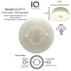 IQ America Battery Operated Motion Sensor Ceiling Light 7 inch