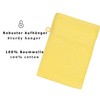 10 Pieces Set Wash Mitts Facecloths PREMIUM colour yellow 100%