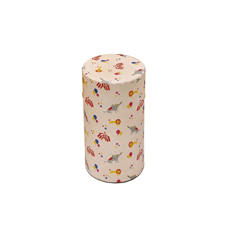 Yamako 79461 Tea Canister Fantasy Circus Large Stylish Cute Tea
