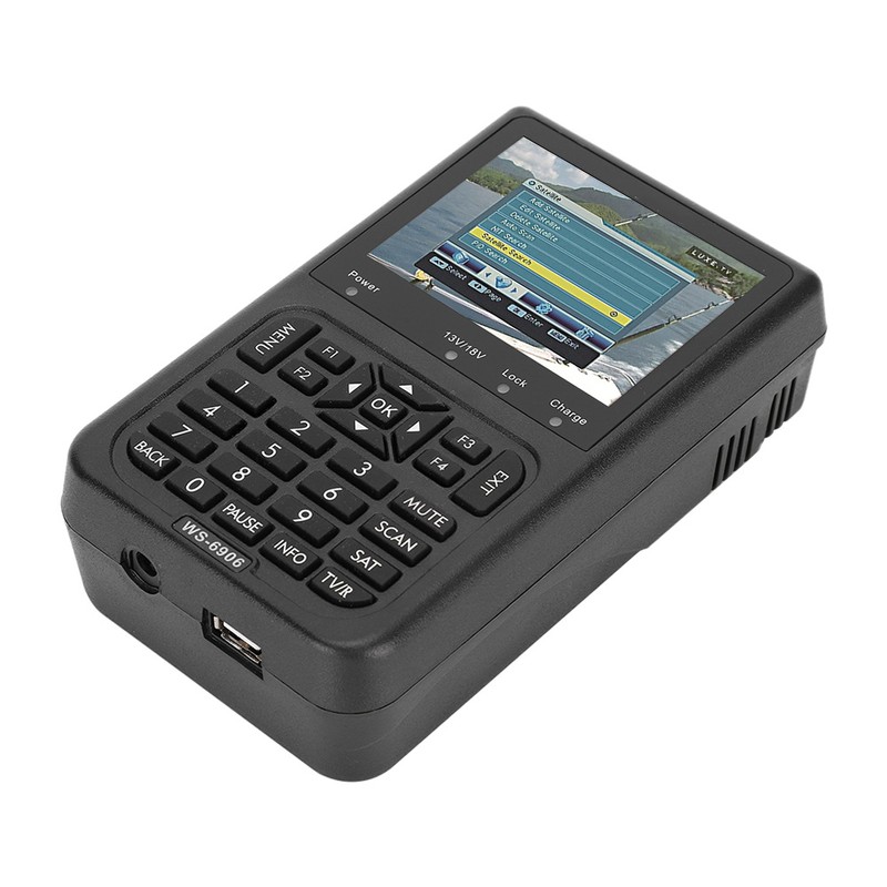 SatLink WS‑6906 Digital Satellite Antenna Search Device Signal Finder 3.5