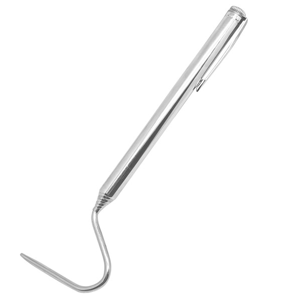 NGeGe 1Pcs Stainless Steel Extensible Telescoping Snake Catcher Collapsible Reptile