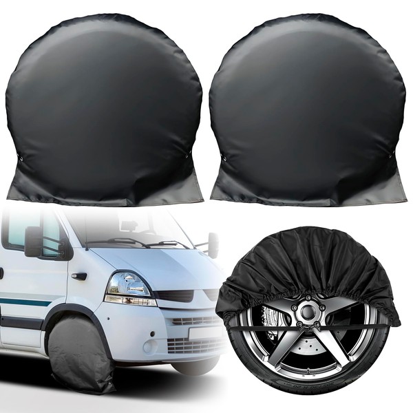 Trailer Tire Cover,Tire Covers for RV Wheel,Universal Waterproof Caravan Wheel