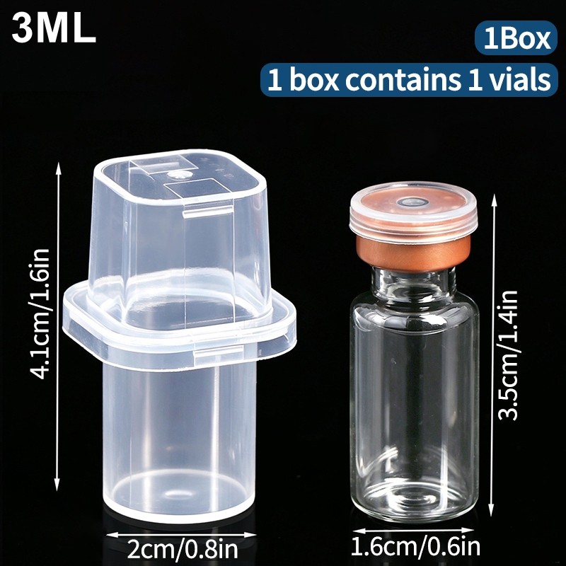 OrganiMax Refrigerator Storage Box – Peptide Vial Freezer Tube Container,