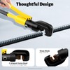 Hydraulic Rebar Cutter Tool, 13T 4mm-22mm Hydraulic Rebar Pliers for