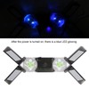 Laptop Cooler Pad Dual Fan Light Emitting Notebook Speaker Foldable