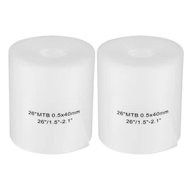 X AUTOHAUX 2pcs 26" Bicycle Bike Tire Liner Bicycle Tire Protector for Mountain Road Bike White