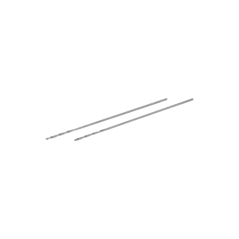 RIKEN STEEL Drill for Ironworks, 0.02 inch (0.5 mm), 2