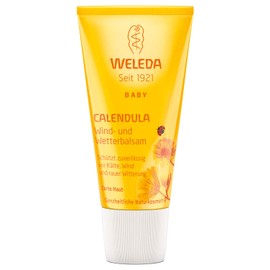 WELEDA Baby Calendula Wind and Weather Balm, Natural Cosmetics Face Cream and Hand Cream for Protection of Dry Skin from Harsh Weather and Cold (1 x 30 ml)