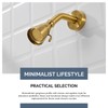 Angle Simple High Flow Shower Head, Brass Shower Sprayer for