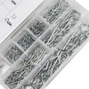 180 Pcs Cotter Pins Assortment Kit, 8 Sizes Stainless Steel