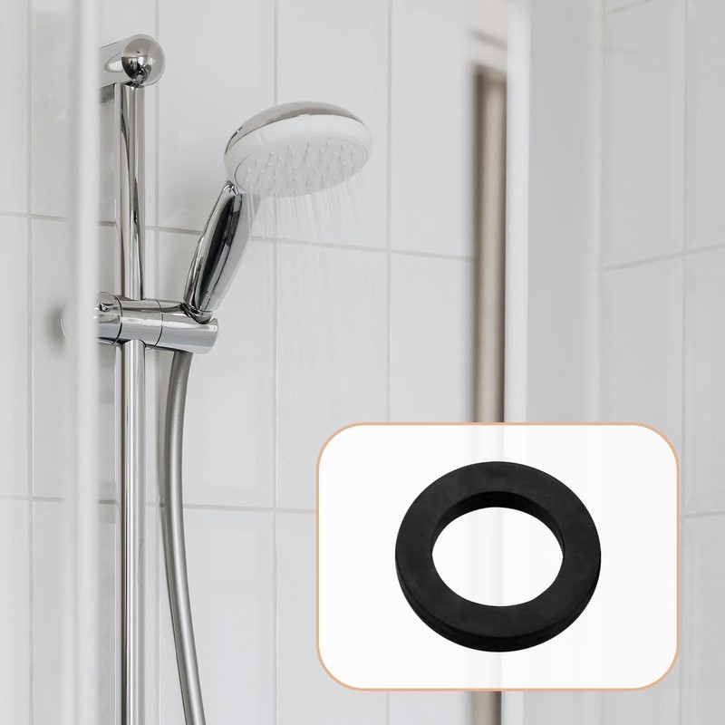 Luckious 10 Pack Shower Hose Washers - Rubber Seals for