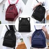Drawstring Gym Backpack String Bag - Waterproof Nylon Large Sackpack
