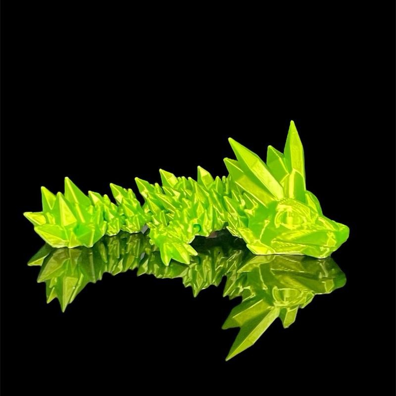 Tumbler Straw Buddy Dragon Guardian Straw Figurine 3D Printed:_Ice
