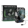 DAOTAILI Grow Tent Fan 6”, LCD Display with Sensor, Adjustable