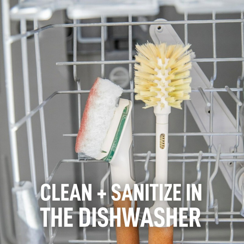Scotch-Brite Greener Clean, Non-Scratch Dishwand Refills, Fits All Scotch-Brite Dishwands,