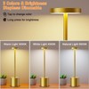 SAKRINGT Cordless Table Lamps Rechargeable,6000mAh Portable Battery Operated LED Table