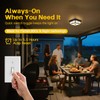 CLARSYNE 24W LED Motion Sensor Outdoor Ceiling Light, Smart Square