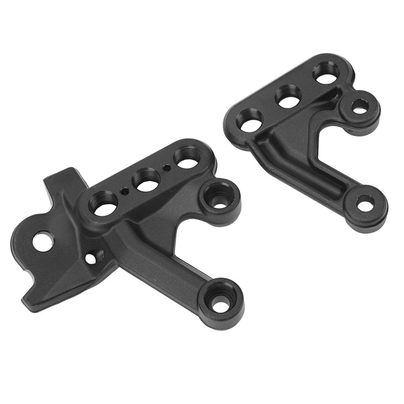 Motorcycle Foot Pegs Bracket Set Metal Construction Stable High Strength