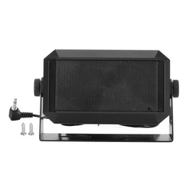 Car Radio External Speaker Professional Rectangular 3.5mm Plug 5W CB External Speaker for Ham Radio Mobile Transceiver