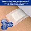 MED PRIDE Adhesive Island Dressing 2x3 in, Pack of 50