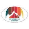 CafePress Sugarbush Resort Warren Vermont Sticker Oval Car Bumper Sticker