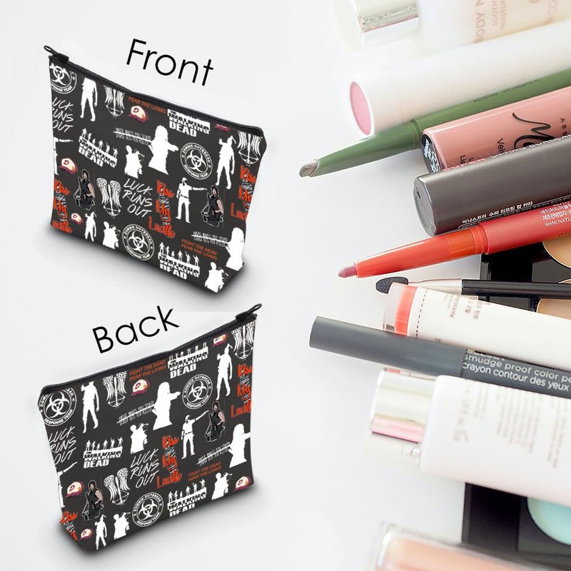Walking Dead Cosmetic Bag TWD Merch TWD Fans Gift Zombie