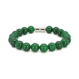 Auras by Osiris Green Jade Bracelet for Women/Men Anti Stress Bracelet Spiritual Protection Jewelry