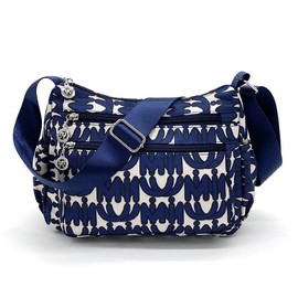 SIRAMO Women's Shoulder Bag, Cross-body, Lightweight, Multi-Storage, Multi-Layered and Pockets, Large Capacity Bag, M, M