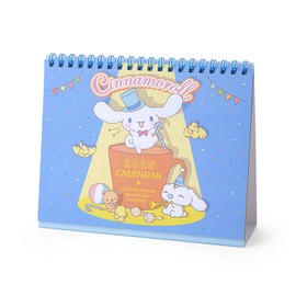 Sanrio 451355 Ring Calendar 2025 Cinnamoroll Tabletop with Schedule Sticker