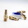 Brass 1/4'' Male NPT Propane Gas Hose Quick Connect Plug