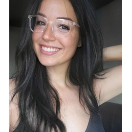 GFUIARA Blue Light Blocking Glasses for Women Men,Fashion Square Blue Blockers Glasses,Computer/TV/Phones/Gaming Glasses